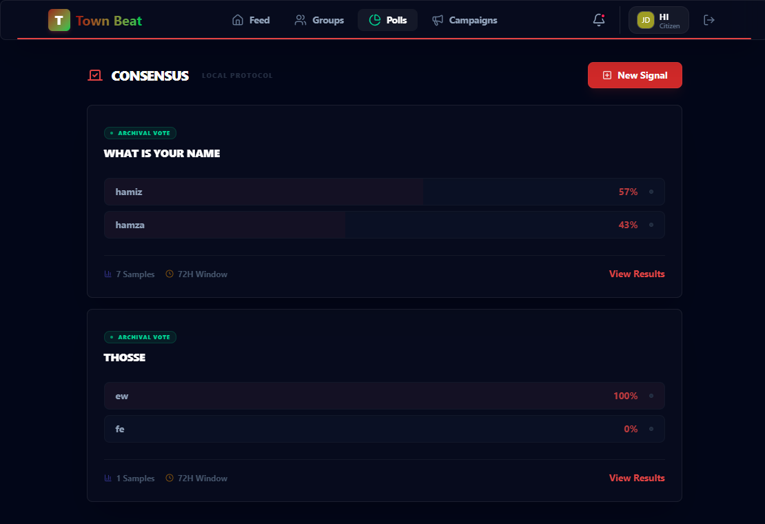 Interactive Polls
