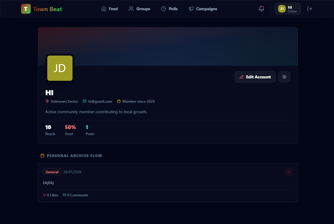 User Profile
