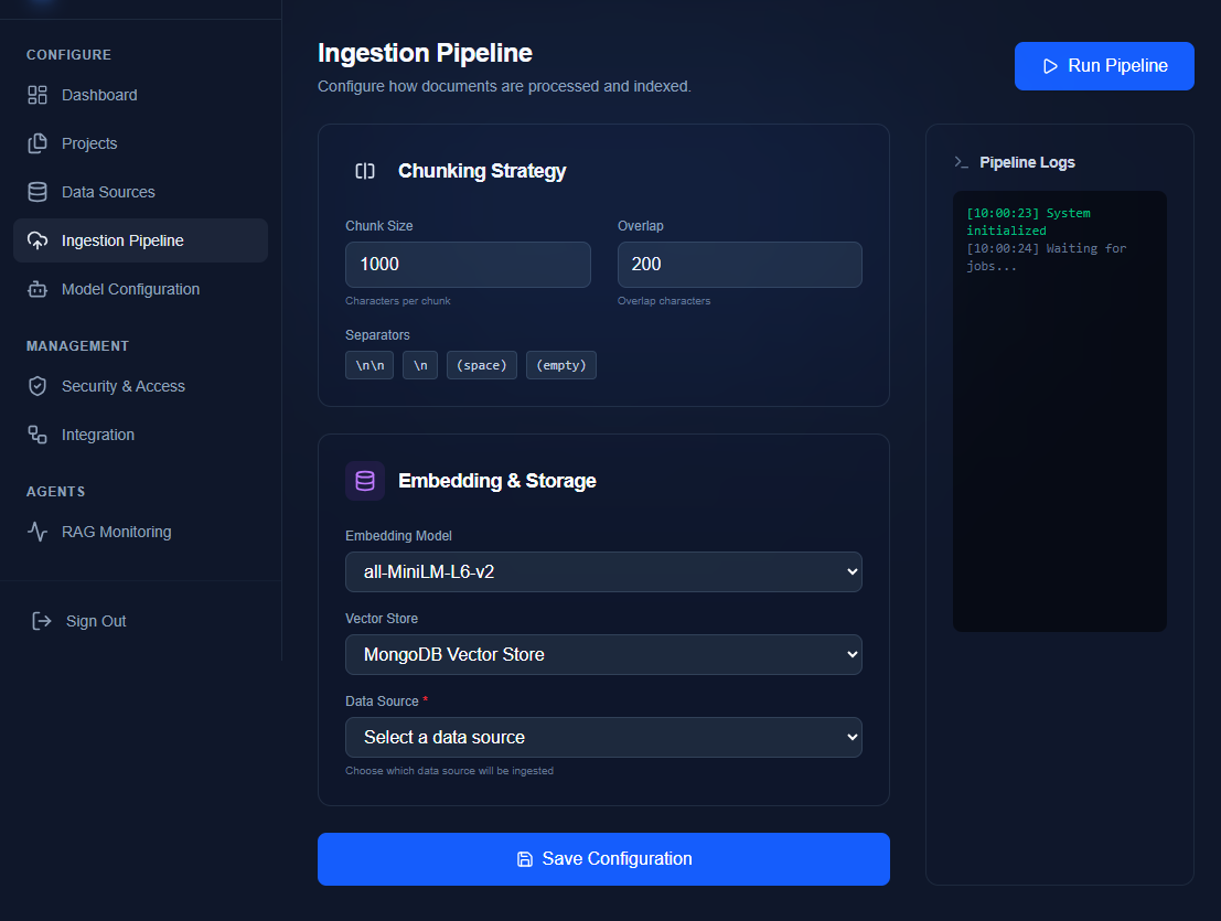 Ingestion Pipeline